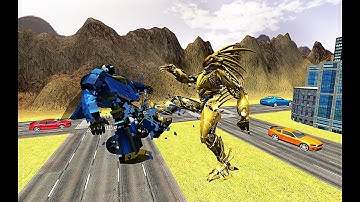 Dragon Transform Robot 2 (By crushiz) Android Gameplay HD