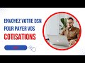 Envoyer sa dsn pour dclarer et payer ses cotisations