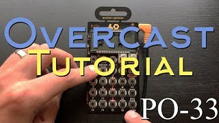Overcast - LoFi Jazz - PO-33 Tutorial