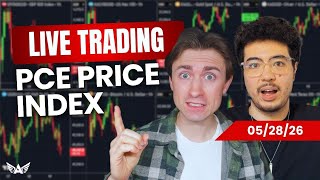 LIVE Trading PCE Price Index Gold, Nasdaq, Forex | A1 Trading Show