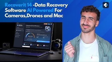 Recoverit 14 Explained|Data Recovery Software AI Powered For Cameras,Drones and Mac