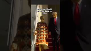 #melaniatrump #donaldtrump didn't attend Biden's inauguration  #trump