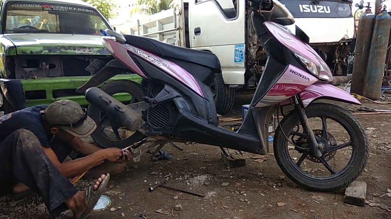 Cara Ampuh Memperbaiki Standar Berdiri Motor Yang Keras YouTube