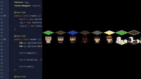 Learn to use Sprite Sheets and Textures efficiently in Libgdx.