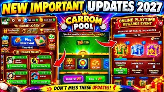 CARROM POOL NEW IMPORTANT UPDATES | GAME LOBBY | ONLINE PLAYTIME | JAMOT GAMING  screenshot 5