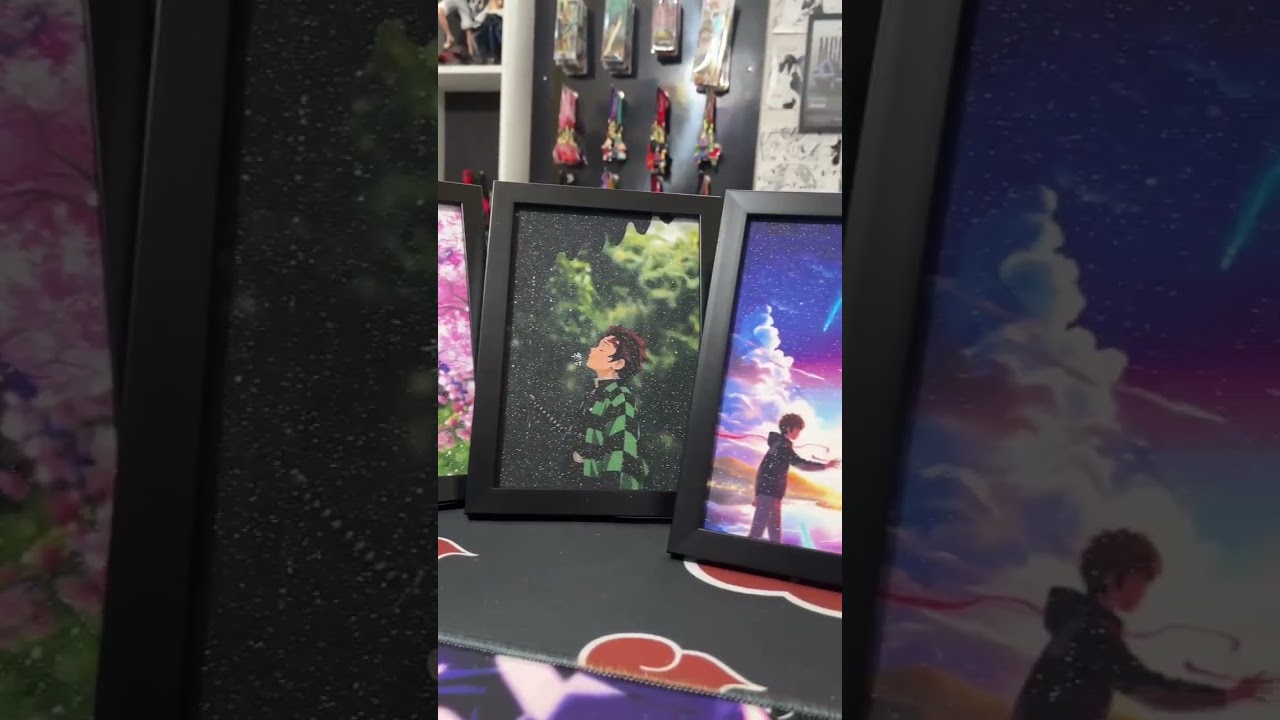 anime glitter photo frame .₹149 only