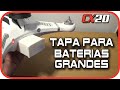 Cheerson cx20: Tapa para baterías grandes, más tiempo de vuelo