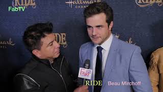 Beau Mirchoff at The Los Angeles Premiere of "RIDE"