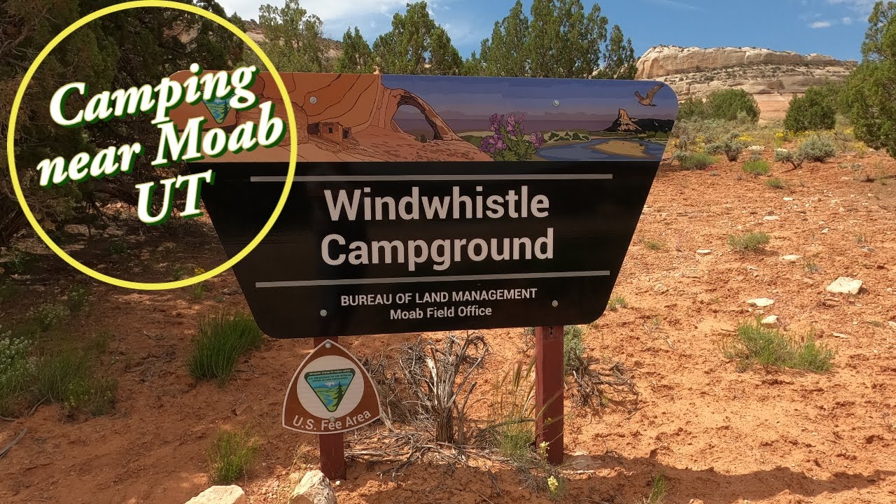 CAMPING NEAR UTAH NATIONAL PARKS: Windwhistle BLM Campground