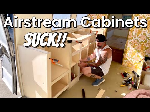 Building Cabinets The Hard Way || Easy and Simple Cabinet Boxes
