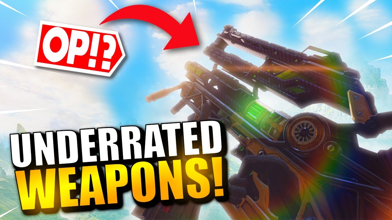 WORST GUNS IN APEX LEGENDS OR THE MOST UNDERRATED WEAPONS?!