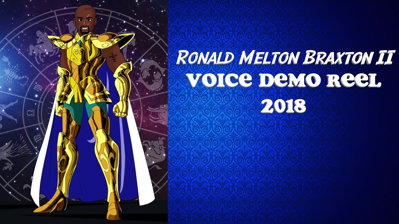 Ronald Melton Braxton II Voice Over Demo Reel 2018