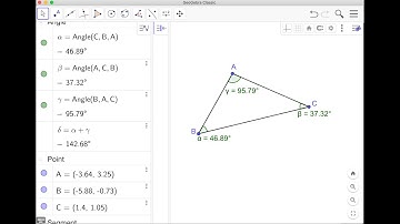Using Geogebra 6 (downloaded to your computer) to add angles