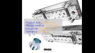 Continuous Progressive Stamping Die Stainless Steel High Precision Metal Stamp Parts