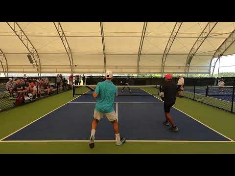 09/08/23 / Paddles at the Plex / Men's 5.0, 19+ / Gold / Braham, Varon -vs- Wells, Hamaguchi / Gm-1