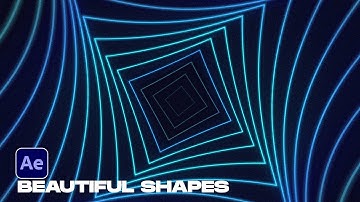 Create Beautiful Looping Shape Motion Graphics in After Effects | Tutorial