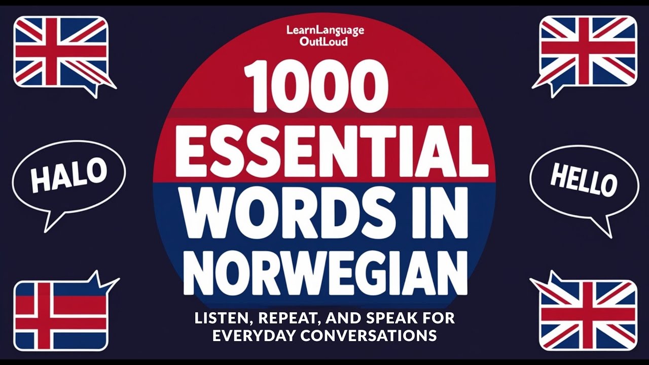 1000 Essential Words in Norwegian: Listen, Repeat, and Speak for ...