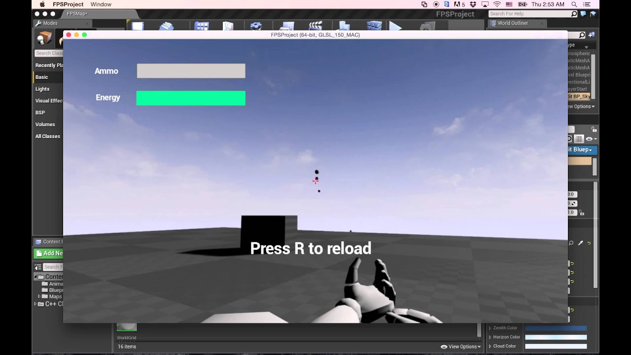 Unreal Engine 4 FPS Test YouTube