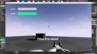 Unreal Engine 4. FPS test. screenshot 1