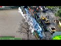 Pacific, Washington Levee Breach Update - Drone Footage