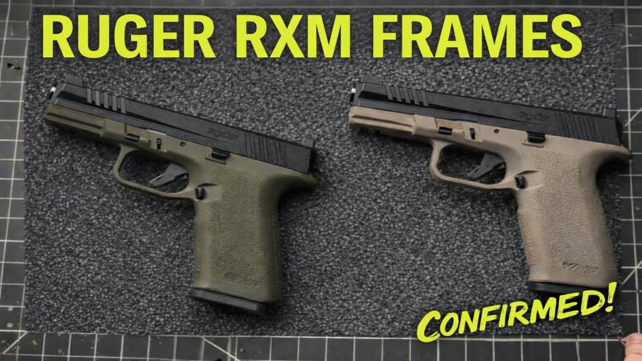 НОВЫЕ РАМЫ RUGER RXM! Серьёзно!