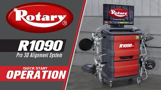 Rotary R1090 Alignment System: Operation