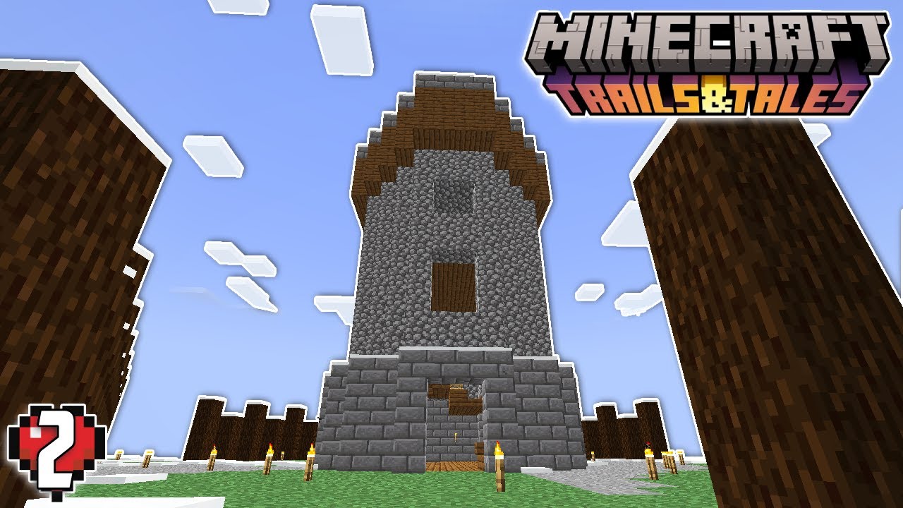 Building A Tower Is Hard - Lets Play Minecraft 1.21 #2 - YouTube