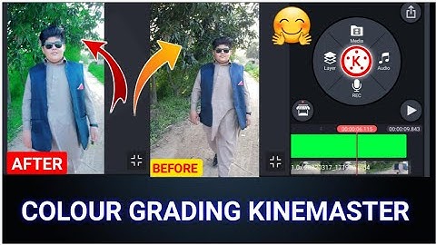 Colour grading in kinemaster | Color grading | technical mirza mazhar