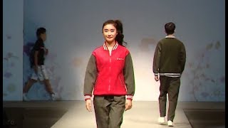 Beijing Students Dressed In School Uniforms Walk The Runway. Take A Look