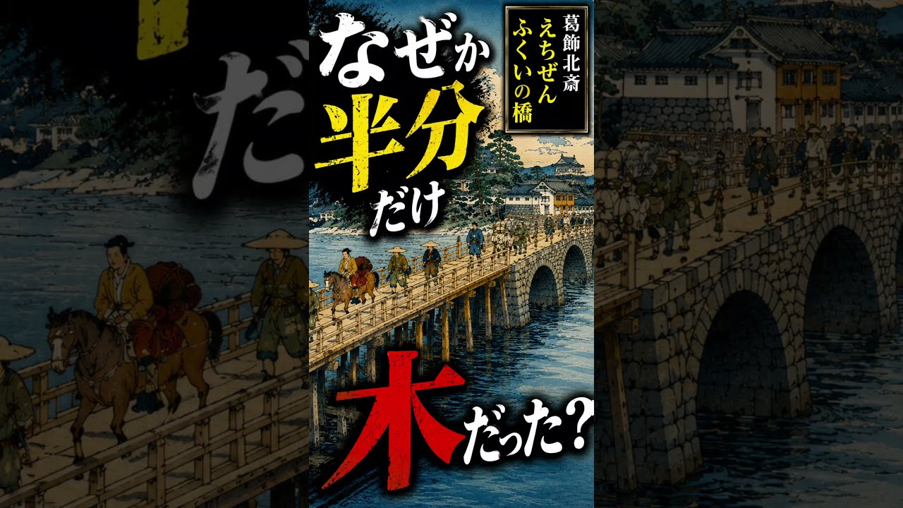 Why Was This Bridge “Half Wood”? [Echizen Fukui Bridge