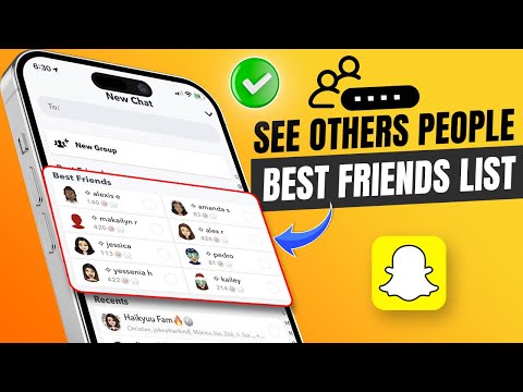 How To See Other People's Best Friends List On Snapchat | See Others Snapchat Best Friends