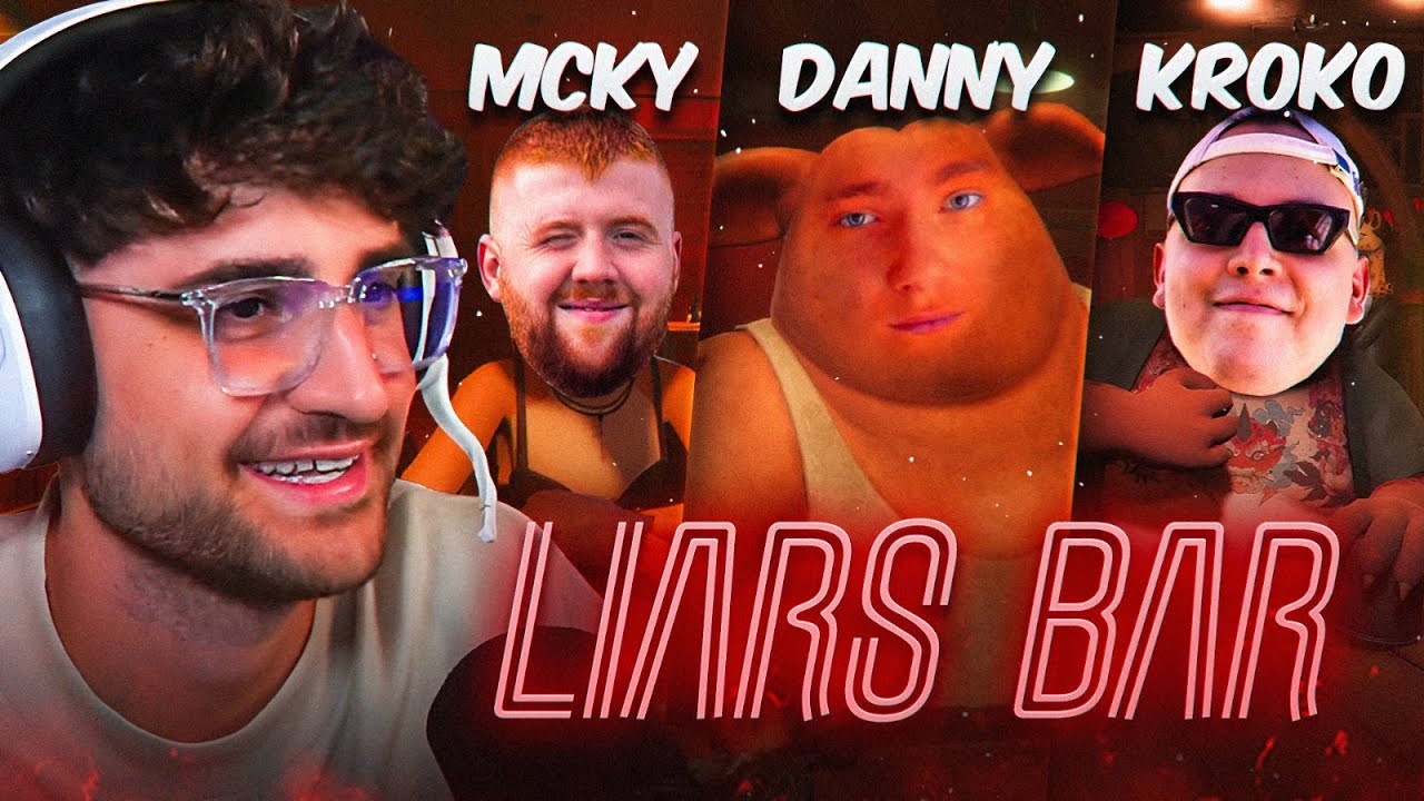 VERRAT KOMMT AUS DEN EIGENEN REIHEN!👺Lachflash in Liar's Bar mit Kroko, Mcky & Danny😂
