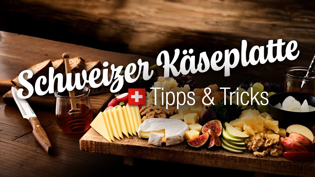 Chäs Know-how: Schweizer Käseplatte