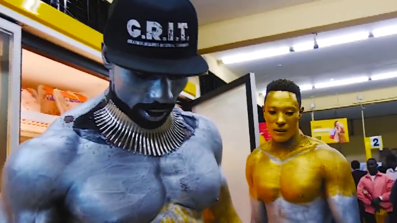 Aliens in Tuskys Supermarket