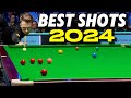 Snooker best shots of the season 2024 recreated