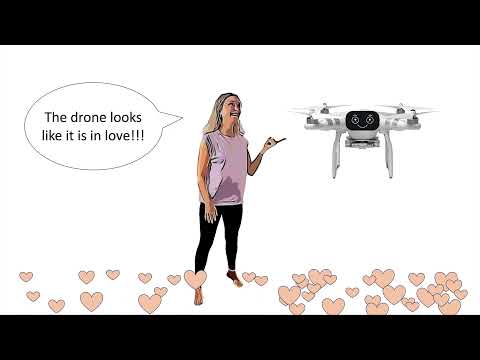 Drone in Love: Emotional Perception of Facial Expressions on Flying Robots