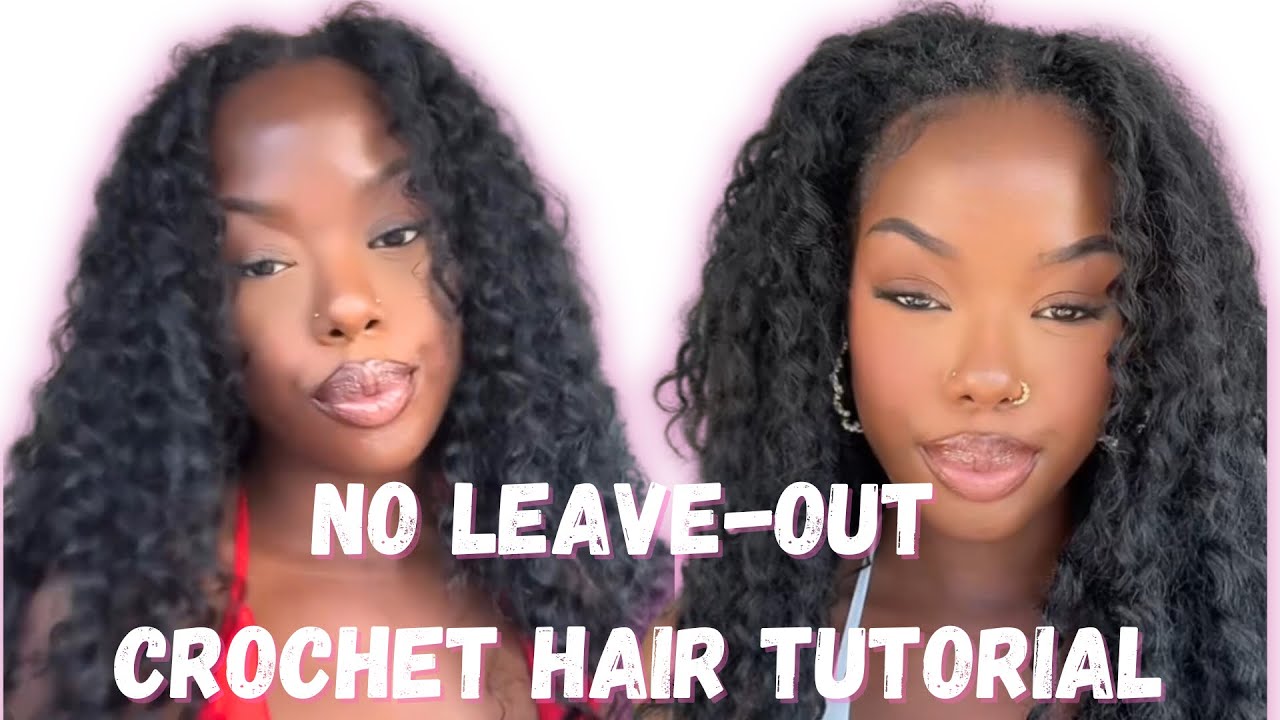 TUTORIAL: NO LEAVE-OUT CURLY CROCHET HAIR | LOOKS SO NATURAL!