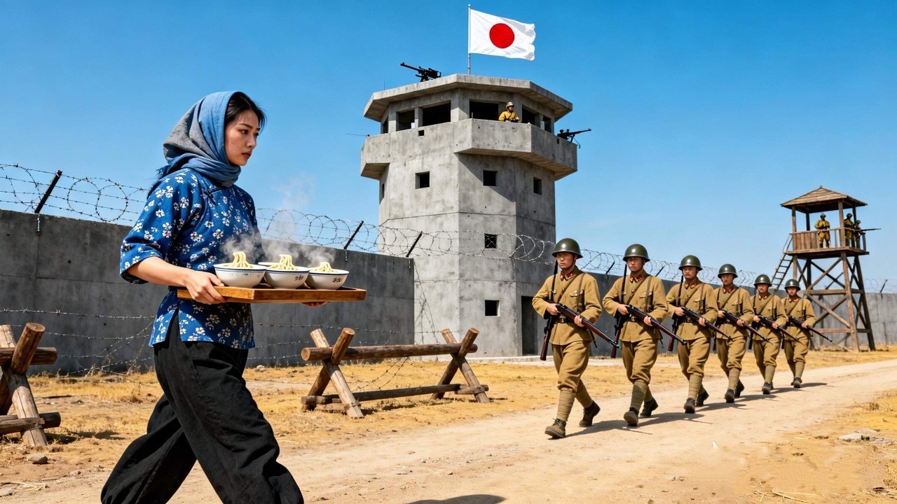 顶尖殺手偽裝送飯大姐，孤單潛入敵營，一人橫掃日軍一个团！⚔️ 功夫 | Kung Fu | 武打 | 反差 | 抗日 | 动作电影