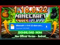 how to download Minecraft 1.18.22 in Android 2021 ll finally release in Android