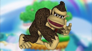 Smash Bros Melee - All Donkey Kong Sound Effects / Voice Clips
