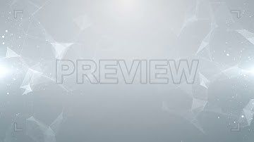 Particles Plexus White Background Motion Graphics