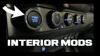 Upgraded Tacoma Interior Mods | MESO Customs Pushbutton, TacomaBeast LEDs + More!