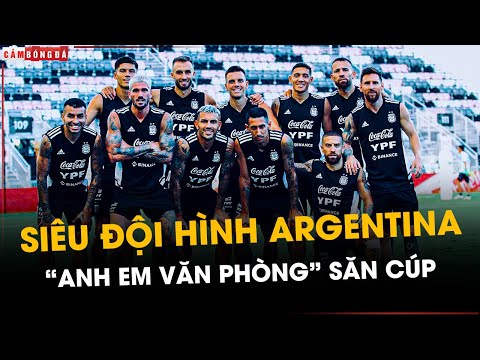 Video SỨC MẠNH ĐỘI HÌNH ARGENTINA DỰ WORLD CUP: 