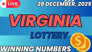 Virginia Day Lottery Results For - 28 Dec, 2025 - Pick 3 - Pick 4 - Pick 5 - Powerball - Cash4Life