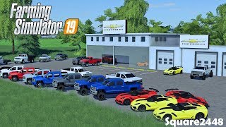 New Chevy Dealership | Preparing For Grand Opening | Farming Simulator 19