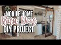 DIY BARN DOOR FOR OUR MOBILE HOME USING PLEXIGLASS | mobile home makeover | mobile home updates