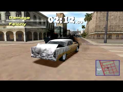 PS1 Driver 2 Walkthrough 4 Havana Hijack The Truck 