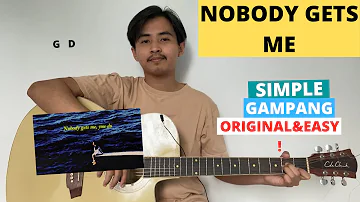 CHORD SIMPLE GAMPANG (Nobody Gets Me - SZA) (Tutorial Gitar) Chord Asli Easy!