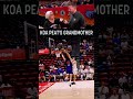 Koa's "Nani" watching this dunk 🥹 #shorts | Phoenix Suns