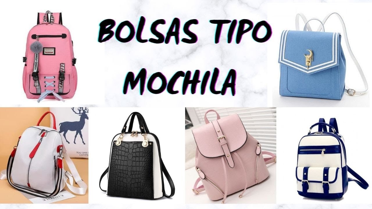 BOLSOS ESTILO MOCHILA TENDENCIA 2021- 2022💛 BACKPACK STYLE BAGS TREND -  YouTube